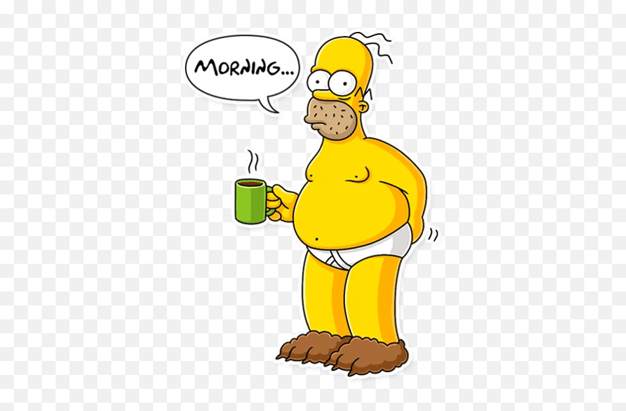 Homer Simpson - Telegram Sticker Emoji,Homer Simpson Emoji