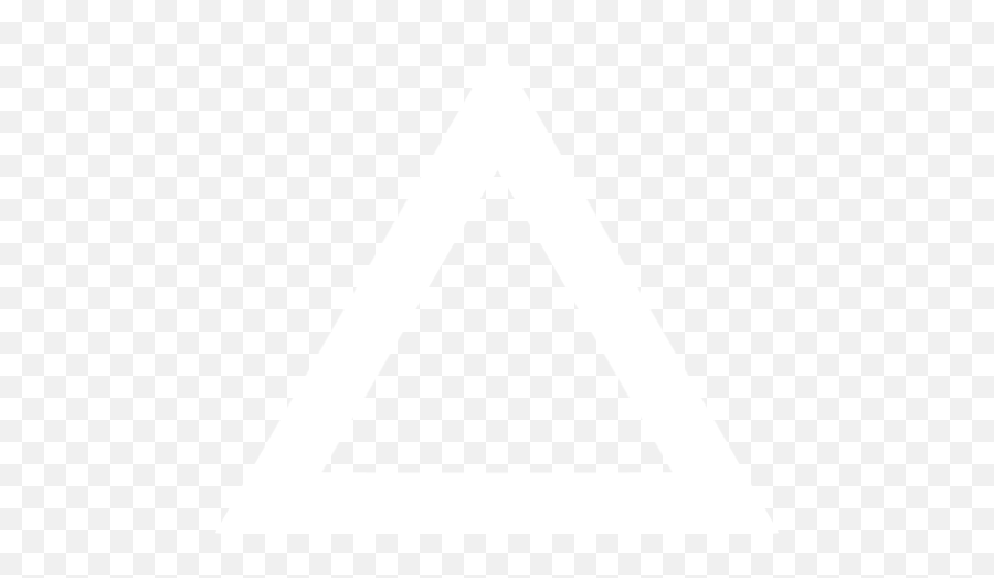 White Triangle Outline Icon Emoji,Black Triangle Emoticon
