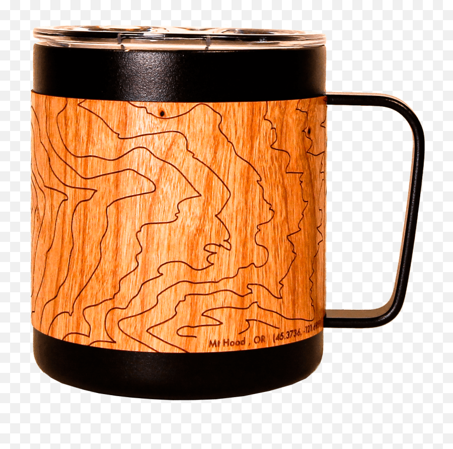 Mt Hood Topo 12oz Insulated Camp Cup Emoji,Pitch Black Emojis Mt Hood Topo 12oz Insulated Camp Cup Emoji,Pitch Black Emojis
