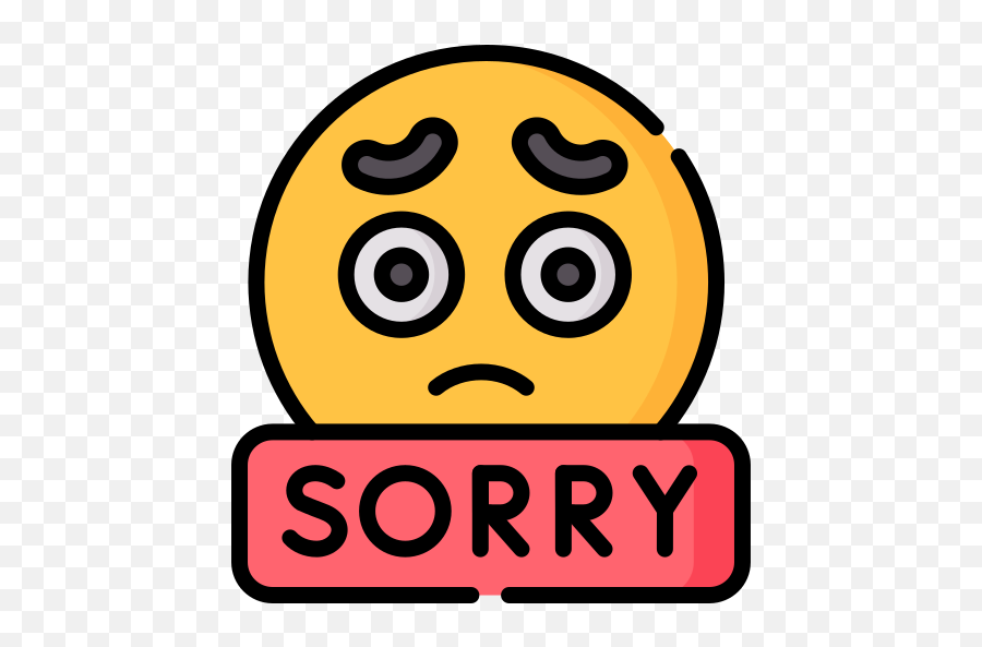 Sorry - Free Smileys Icons Emoji,Shrug Kawaii Emoji