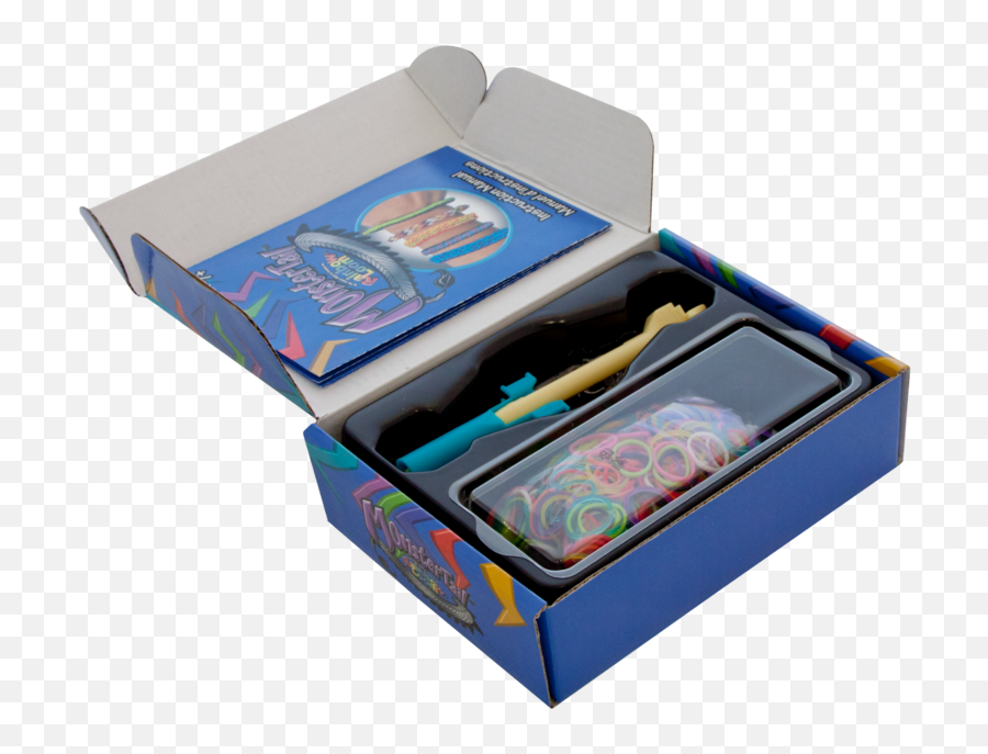Rainbow Loom Monster Tail Kit - Cardboard Packaging Emoji,Rainbow Loom Emoji Charm