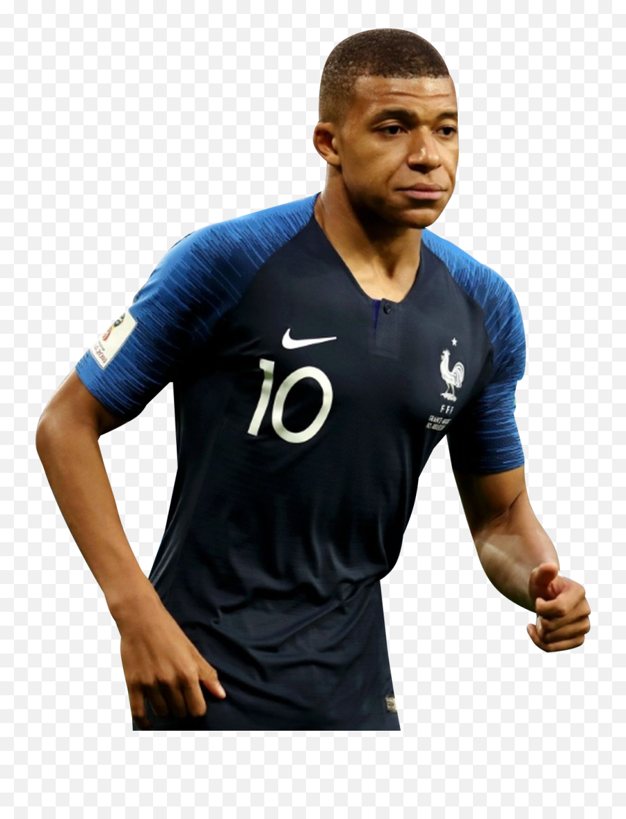 Kylian Mbappe Fifa World Cup Russia 2018 Png - France Football Team Png Emoji,Football World Cup Emoji