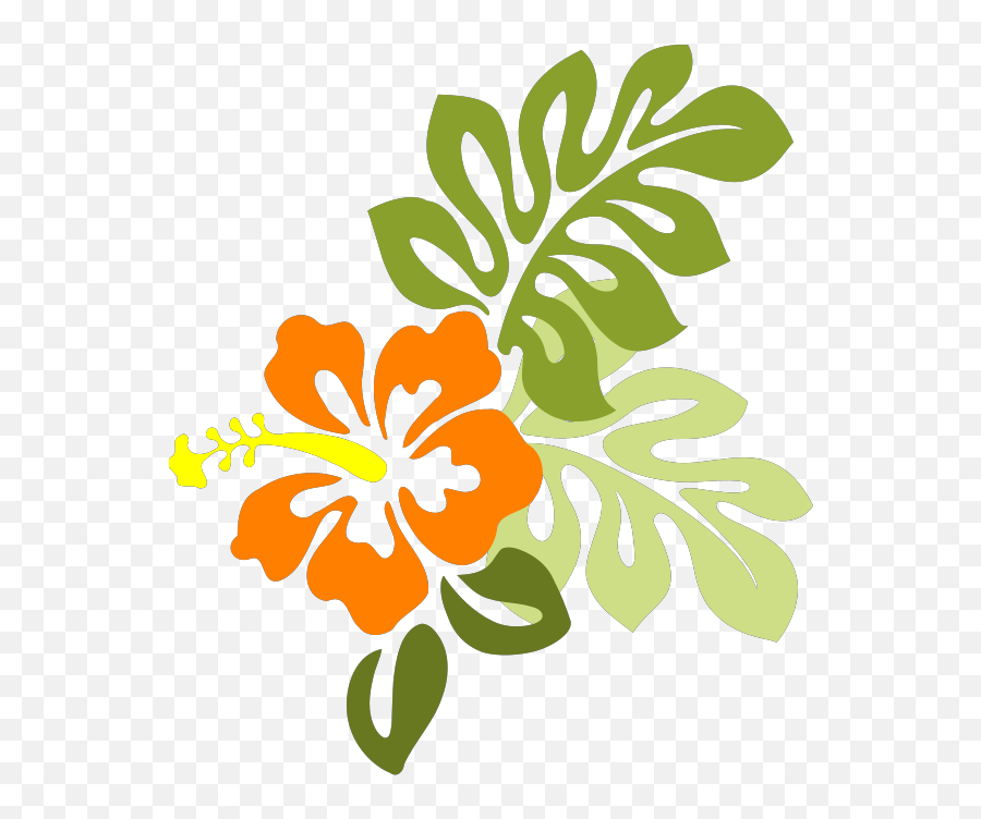Hibiscus Png Svg Clip Art For Web - Download Clip Art Png Transparent Image Hawaiian Flower Emoji,High Voltage Sign Emoji