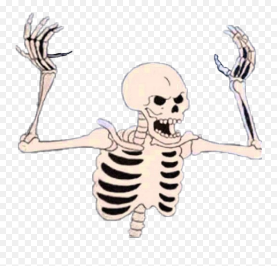 The Most Edited - Spooky Skeleton Transparent Png Emoji,Skelton Emoji