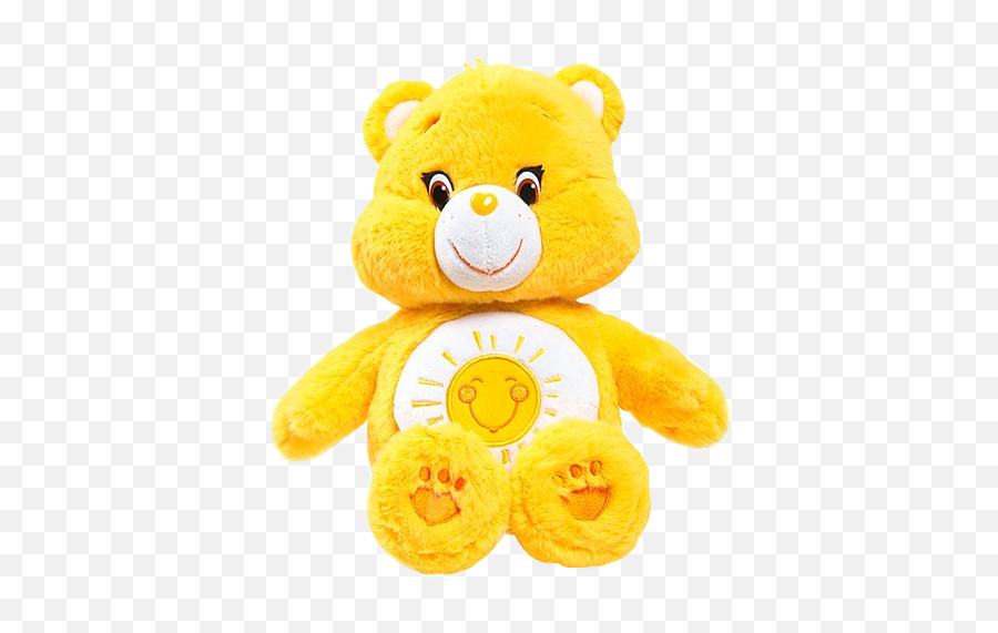 Largest Collection Of Free - Toedit Stuffed Stickers Care Bears Funshine Bear Plush Emoji,Emoji Stuffed Toys