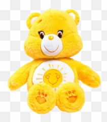 Largest Collection Of Free - Toedit Stuffed Stickers Care Bears Funshine Bear Plush Emoji,Emoji Stuffed Toys
