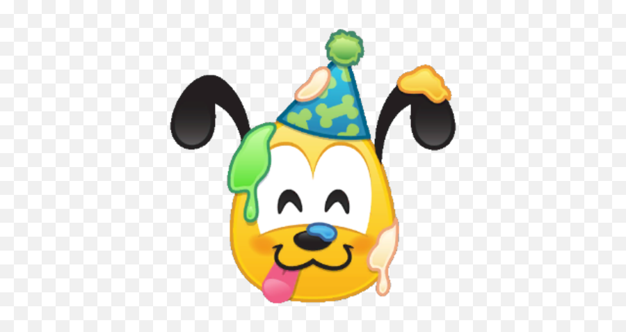 Birthday Baby Pluto Emoji,Birthday Hat Emoji