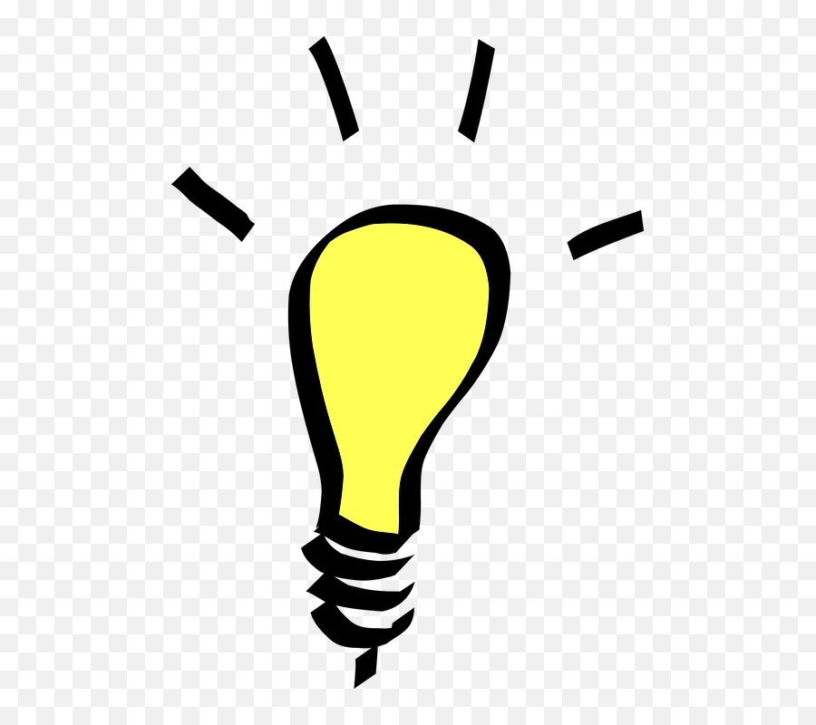 Incandescent Light Bulb Drawing Clip - Clipart Light Bulb Idea Emoji,Light Bulb Emoji