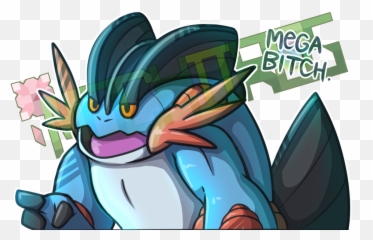 Swampert Hashtag - Fictional Character Emoji,Mudkip Emoji