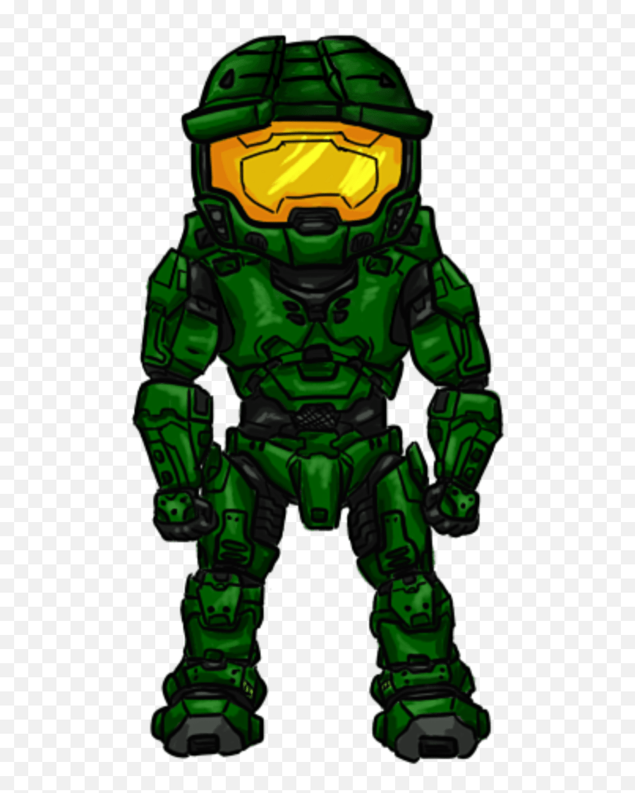 Master Chief Chibi Transparent Clipart - Master Chief Clipart Emoji,Master Chief Emoji