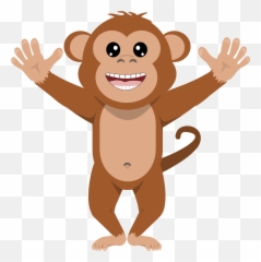 Monkey Clip Art - Monkey Png Download 16191623 Free Cartoon Monkey Transparent Emoji,Tumblr Png Monkey Emojis