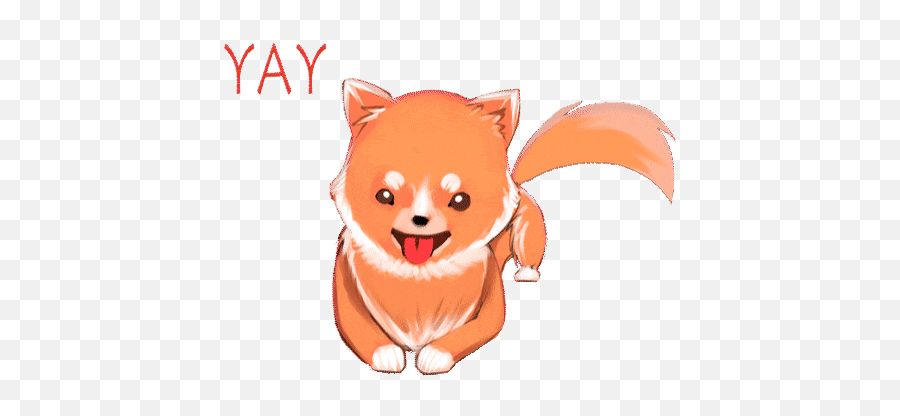 Top Excited Stickers For Android U0026 Ios Gfycat - Happy Animals Gif Cartoon Emoji,Excited Emoticon Gif