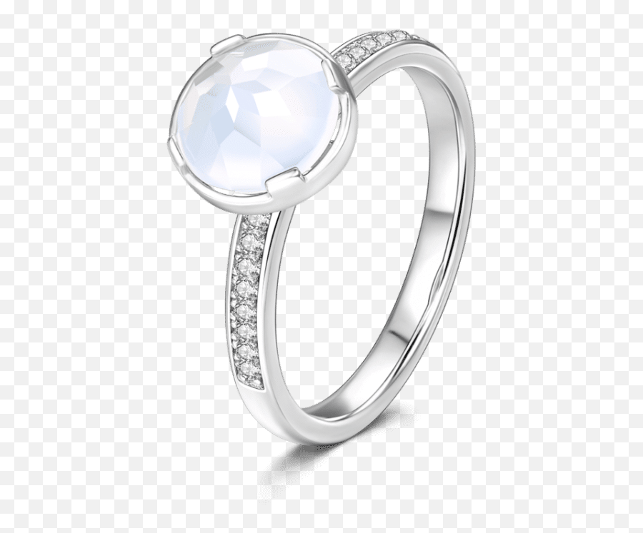 Semi - Precious Stone Eternity Ring With Silver Rings Wedding Ring Emoji,Which Emojis Are Diamond Box