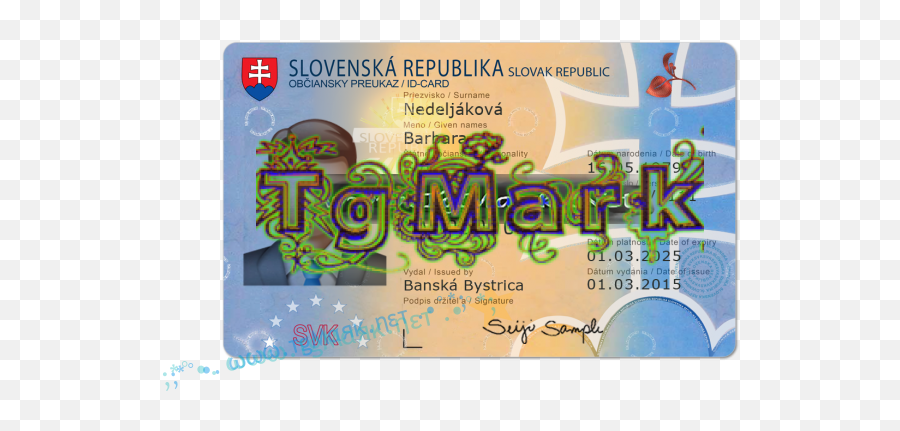 Czech Republic Id Card Psd Photoshop - Horizontal Emoji,Slovakia Flag Emoji