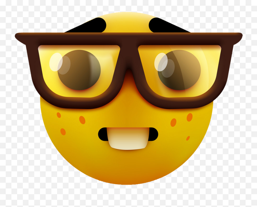 Thepentientone - Glasses Nerd Emoji,0y Emoticons