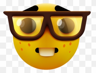 Thepentientone - Glasses Nerd Emoji,0y Emoticons