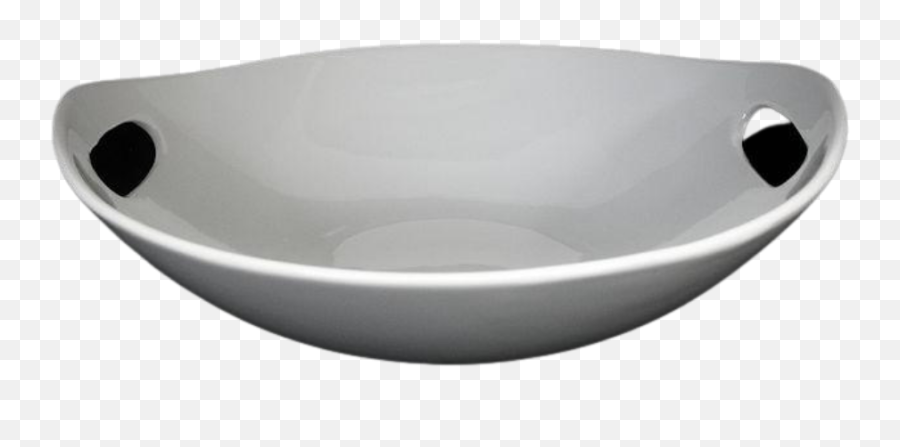 Handled Serving Bowl Low 12 - Watsons Chelsea Bazaar Emoji,Etched Emoji