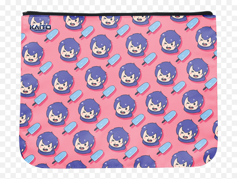 Mini Kaito Print Messenger Flap - Mat Emoji,Miku Hatsune Emoticons