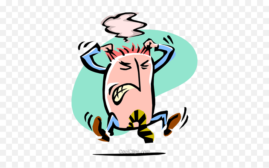 Download Cartoon - Clipart Wütend Emoji,Businessman Emoji