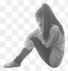 Ariana Grande Sitting - Ariana Grande Sitting Png Emoji,Ariana Grande Emoji