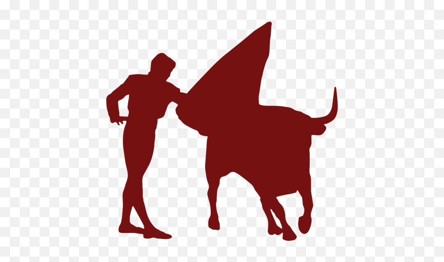 Bullfight Passing Bull Silhouette Ad Paid Sponsored Emoji,Red Bull Emoji