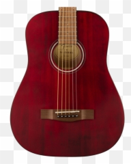 Fender Fa - 15 34 Scale Steel Walnut Fingerboard Red Acoustic Guitar With Gig Bag Fender Fa 15 Emoji,Guitars Display Emotion