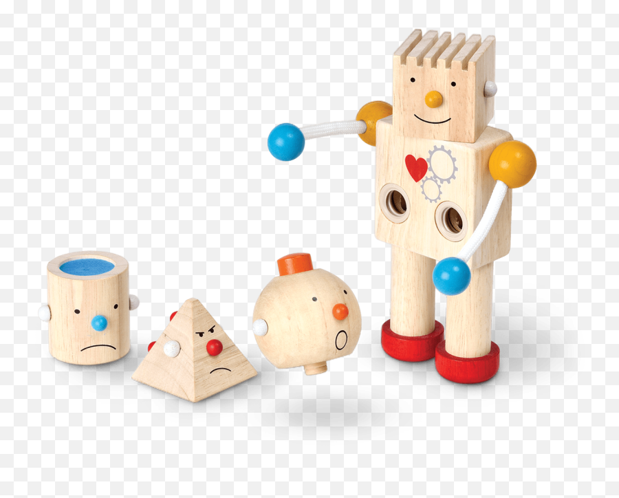 Build - Plan Toys Robot Emoji,Robot With Emotions