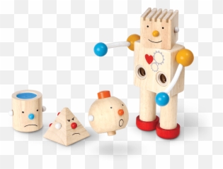 Build - Plan Toys Robot Emoji,Robot With Emotions