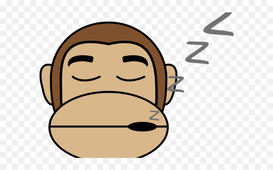 Ape Clipart Monley - Caricatura Imágenes De Monos Emoji,Ape Emoji