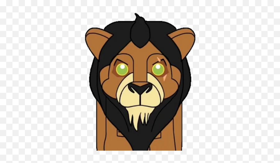 Scar - Lego Lion King Custom Emoji,How To Draw A Lion Emoji