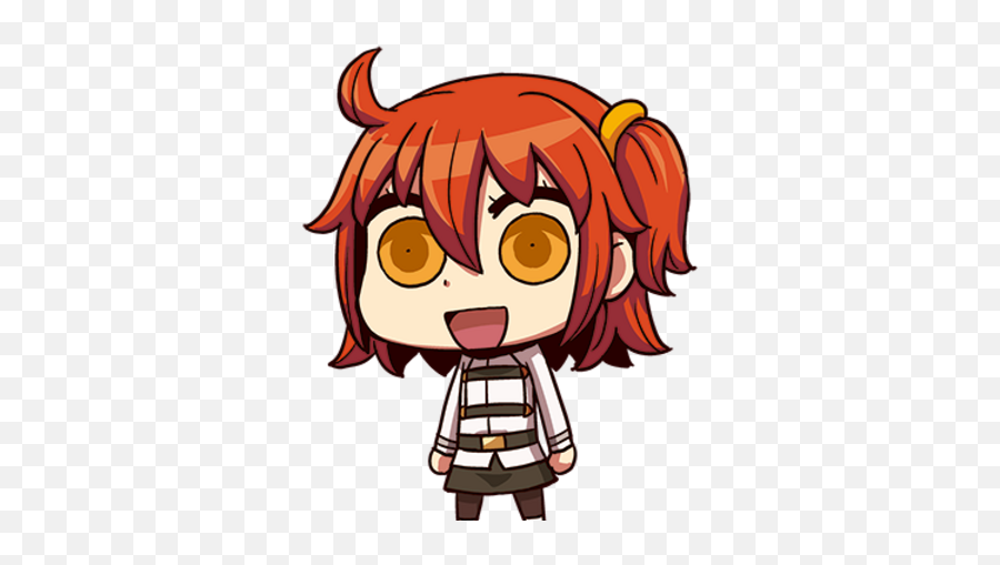 Gudako - Chibi Gudako Fate Emoji,Idolmaster Emoticons