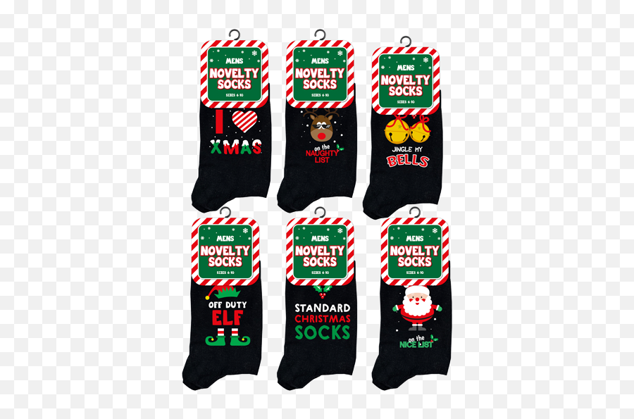 Mens Novelty Christmas Socks - Vertical Emoji,Emoji Socks For Sale