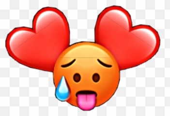 Interesting Emoji Emojis Love Sticker - Happy,Teardrop Emoji Png