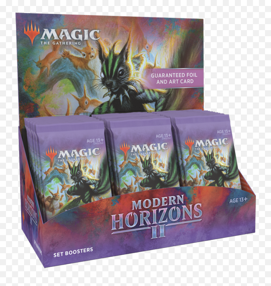 Set Booster Box - Magic The Gathering Modern Horizons 2 Set Booster Display Emoji,Mtg Emotion Mechanic