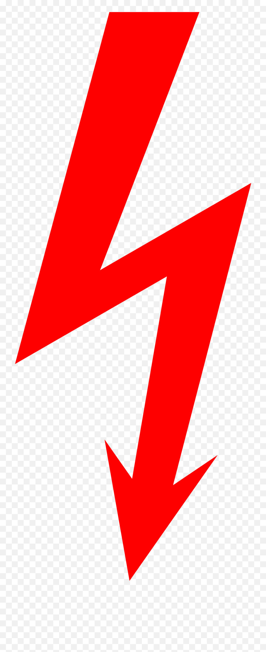 Lightning Clipart Electric Current Lightning Electric - Red Lightning Bolt Arrow Emoji,Electric Emoji