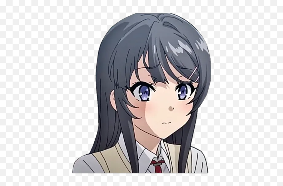 Seishun Buta Yarou Wa Bunny Girl Senpai No Yume Wo Minai - Mai Sakurajima Gif Emoji,Bunny Emoji