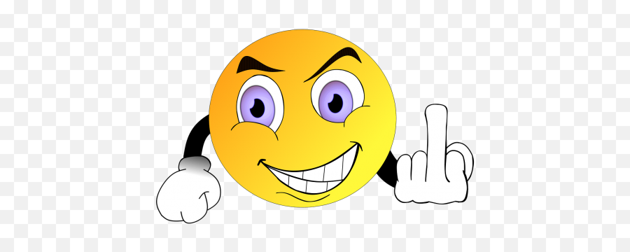 Smilesmileyfuck Youmiddle Fingeroffensive - Free Image Emoticone Doigt D Honneur Emoji,Grimace Emoji