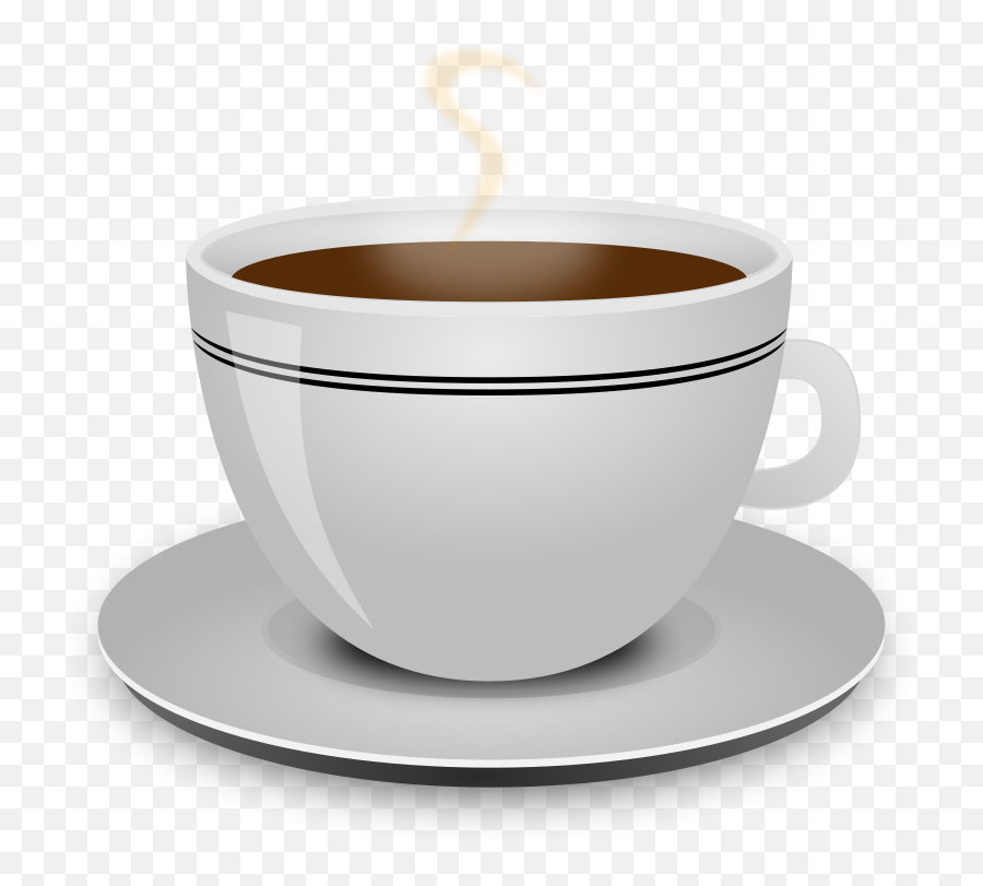 Coffee Cup Clip Art Image - Virtual Coffee Break Invite Emoji,Teacup Emoji