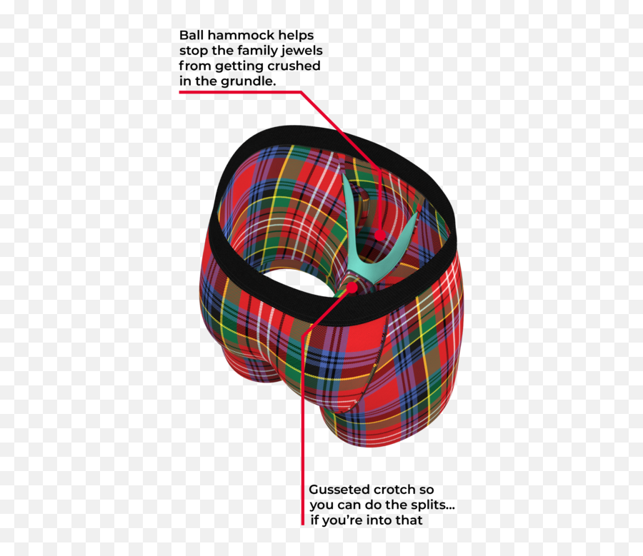 The Scotch On The Rocks Classy Plaid Christmas Ball Hammock Pouch Underwear - Shark Boxers Mens Emoji,Classy Emoji