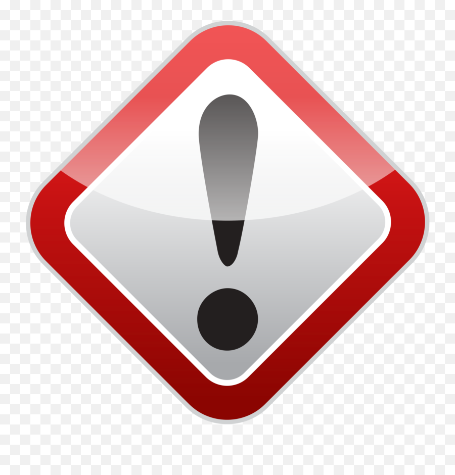 Warning Sign Png Clipart - Warning Signs Png Emoji,Danger Sign Emoji