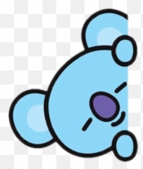 Bts Bt21 - Koya Stickers Emoji,Bts Animal Emojis