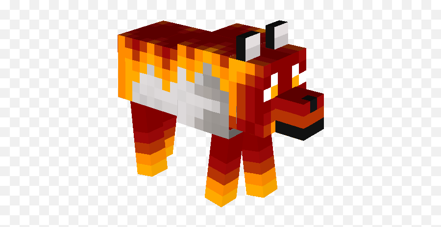 H36l7gt - Wolf Fire Minecraft Skins Emoji,Fire Dog Emoji
