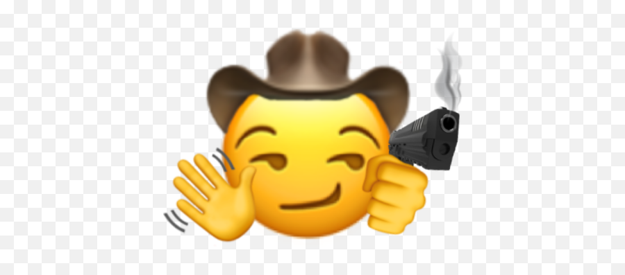 Emoji Mashup Bot On Twitter U203c Just Found Out That Some - Happy,Cowboy Hat Emoji