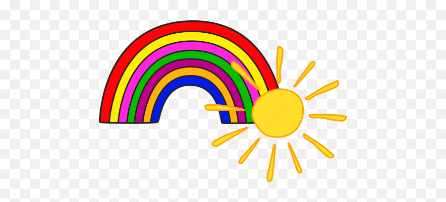 Clip Art 8 - Ball Black White Public Domain Image Freeimg Rainbow For Kids Png Emoji,Kids Emotions Clipart