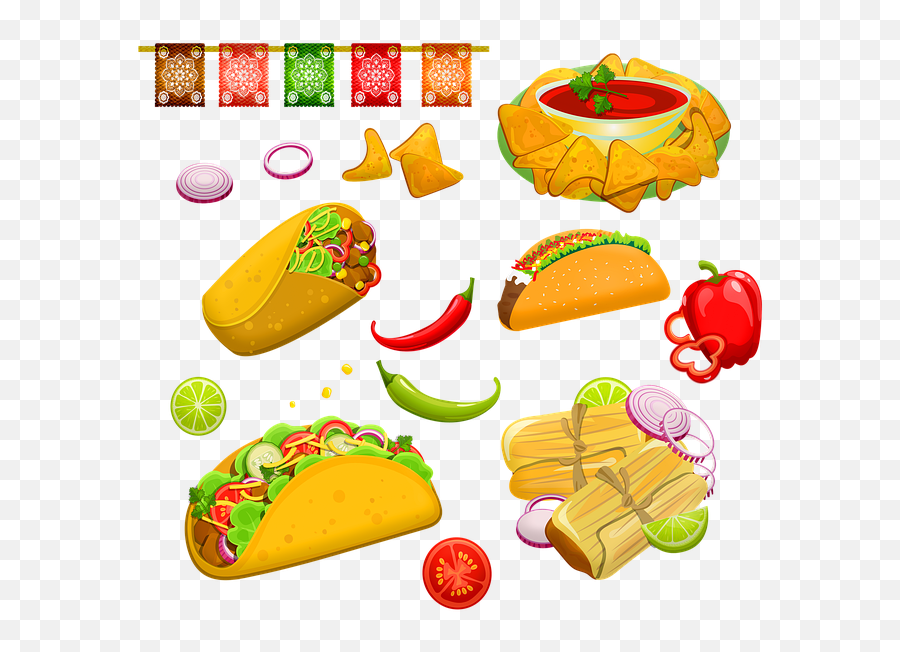 200 Free Mexican U0026 Mexico Illustrations - Pixabay Imagenes Png De Comidas Mexicanas Emoji,Mexican Flag Emoji