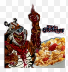 Kellogs Tonythetiger Cereal Sticker By Twiztid Brett - Rabid Tony The Tiger Emoji,Find The Emoji In The Cereal