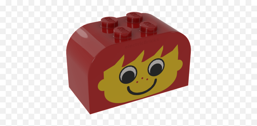 Brick Modified Decorated - Happy Emoji,Power Ranger Emoticon