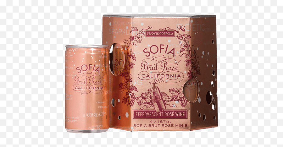 33 Best Cheap Wines U2014 Best Inexpensive Wine Brands - Sofia Brut Rose Can 4 Pack Emoji,I'm In A Glass Box Of Emotion