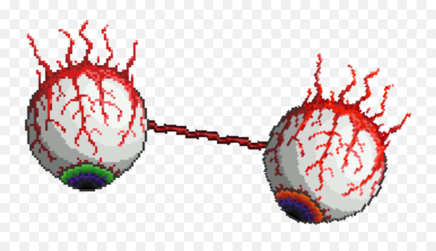 Terraria Sticker - Eye Of Cthulhu Terraria Emoji,Emojis That Work In Terraria