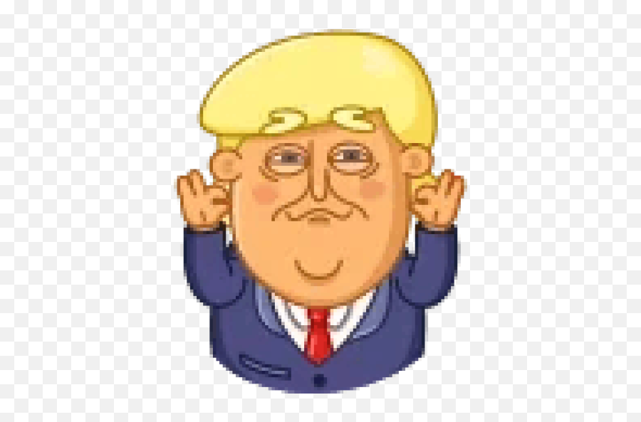 Sticker Maker - Trump Senior Citizen Emoji,Trump Emoticon Text Art